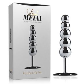 Plug-Anal-Punch-Metal-Silver