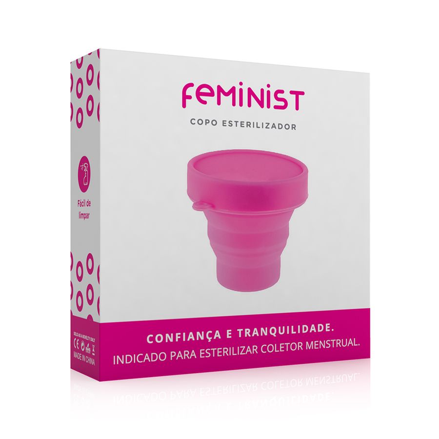 Copo-Esterilizador-em-Silicone-para-Coletor-Menstrual-Feminist---Cod.944