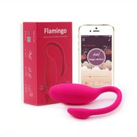 Flamingo---Vibrador-Bluetooth-Recarregavel-Multivelocidade---Cod.1677