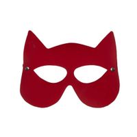 mascara_mulher_gato_vermelha