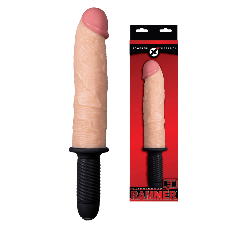 Vibrador Pênis 23cm Rammer 10 Vibrações - Cód.5580 - Apimentou